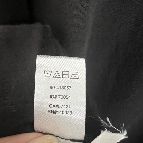 Lou & Grey Signature Soft Black Long Sleeve Casual Closet Staple Dress Sz M - Picture 9 of 10